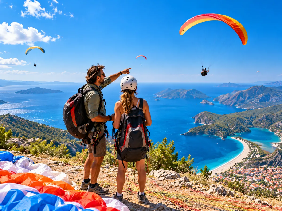 Paragliding in Ölüdeniz